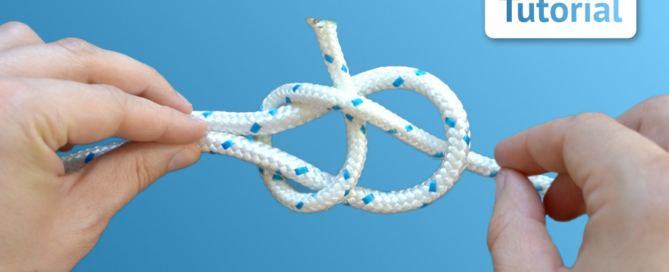 Schotstek Knoten Anleitung