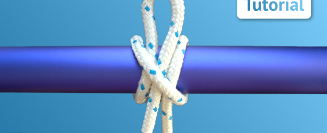 Webeleinstek auf Slip Knoten Anleitung